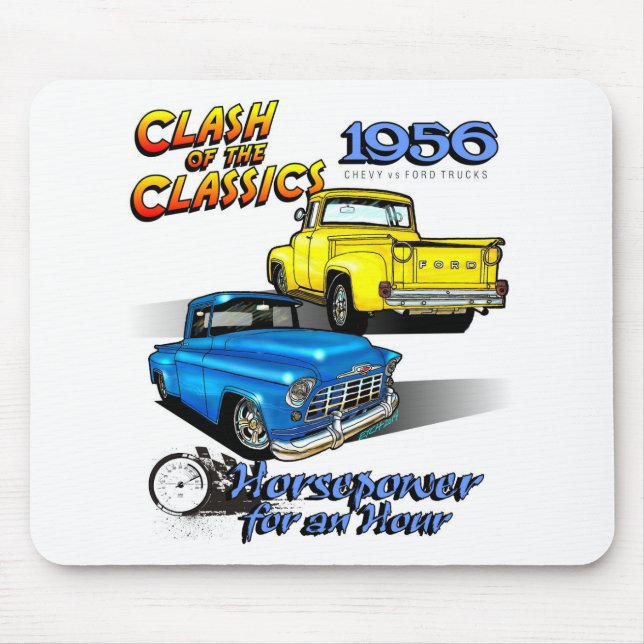 Coleção clássica de MousePad do carro (Frente)