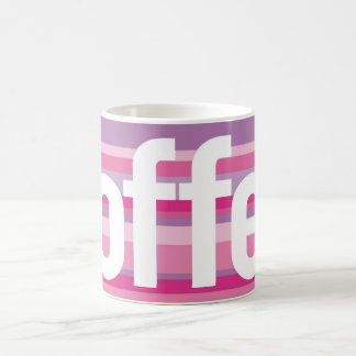 coleção da caneca de café