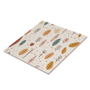 Coleção de Abstrato de Trendy Retro Boho