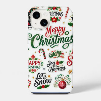 Coleção de Adesivos Festivos de Natal – H
