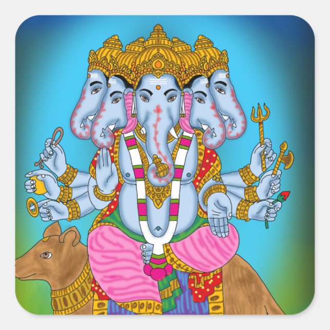 Coleção de Adesivos Ganesha (Frente)