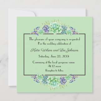 Coleção de Aquarelas Suculentas Doce