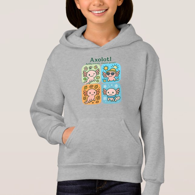 Coleção de Assentos de Eixolotl Cute - Assons (Frente)