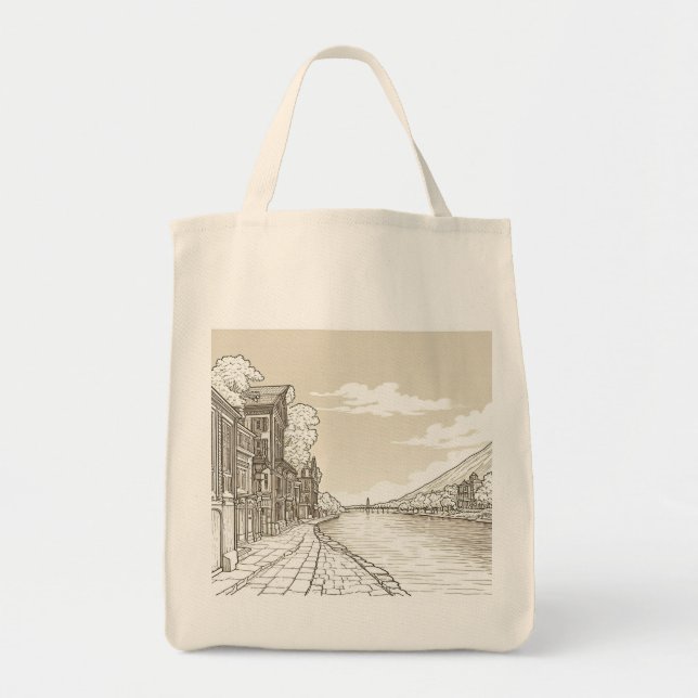 Coleção de Bolsas de compra inspirada no Viagem (Frente)