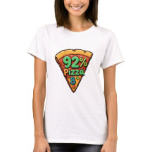 Coleção de camisetas "92%" PIZZALOVER