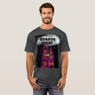 Coleção de camisetas de casas horrorosas