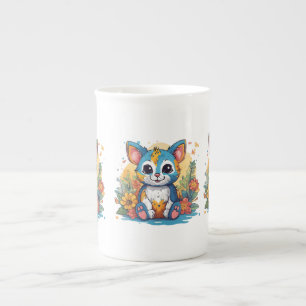 Coleção de Canecas de Porcelana Óssea Especial par