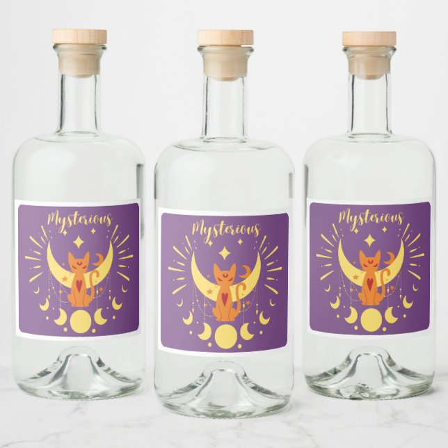 Coleção de Carimbo de Halloween "Misterioso" (Garrafas)