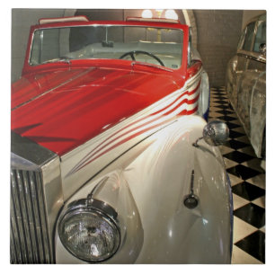 Coleção de carros na Fundação Liberace e