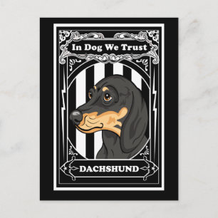 Coleção de Cartões Postais Dachshund