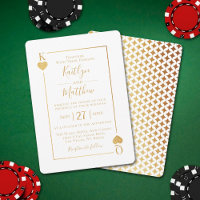 Coleção de Casamentos de Cartões de Jogada Monogra