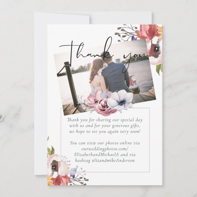 Coleção de Casamentos de Cores de Queda Rústica -  (Frente)