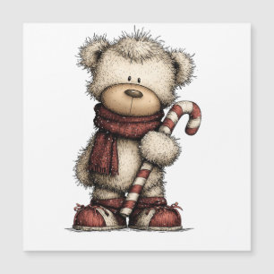 Coleção de Clipart de Natal Urso de Pelúcia