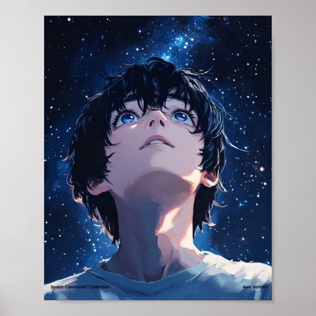 Coleção de Comando de Espaço - Poster da Série Awe (Frente)