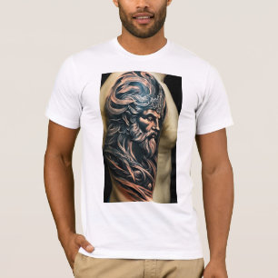 Coleção de design de camisa T de tatuagem intelige