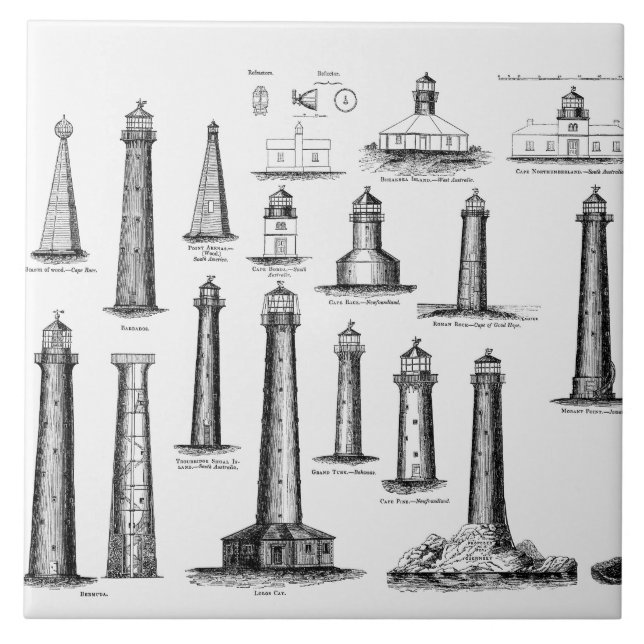 Coleção de Farol Vintage (Frente)