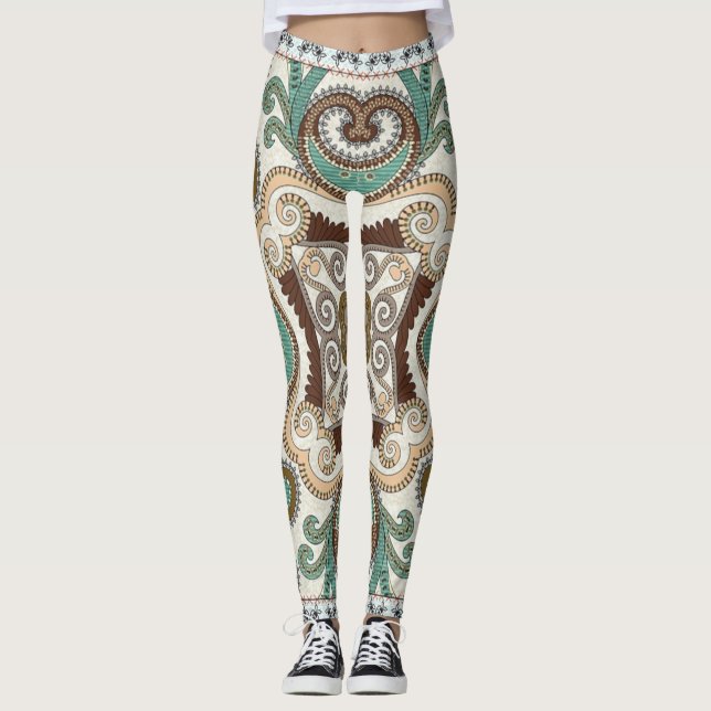 Coleção de Leggings Bandana (Frente)