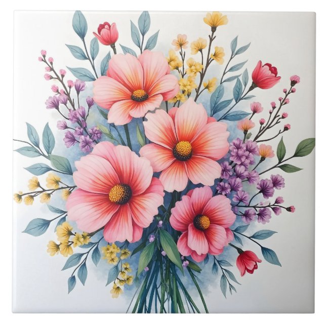 Coleção de Luxo Flores Silvestres da Moda (Frente)