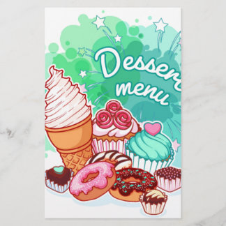 Coleção de Menus do Deserto