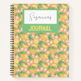 Coleção de padrões da cesta de fruta - Limão