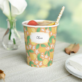 Coleção de padrões da cesta de fruta - Limão