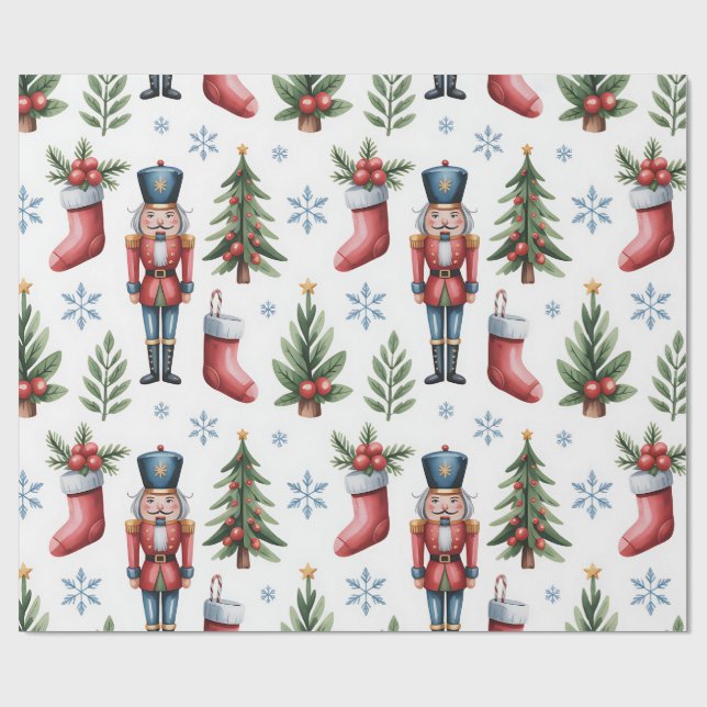 Coleção de Papel de Presente de Natal Festivo (Aberto)