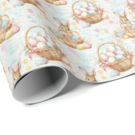 Coleção de Papel de Presente do Coelho da Páscoa