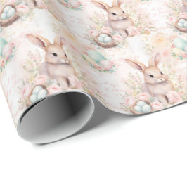 Coleção de Papel de Presente do Coelho da Páscoa