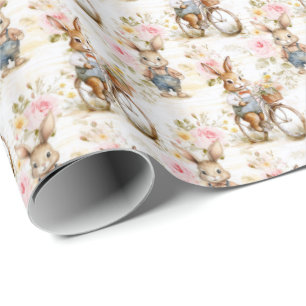 Coleção de Papel de Presente do Coelho da Páscoa
