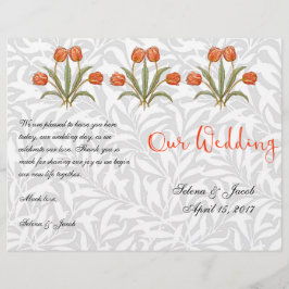 Coleção de Pinturas Tulipa Morris Vintage