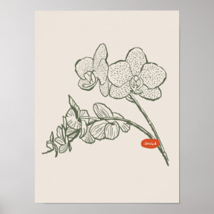 Coleção de poster de arte natural