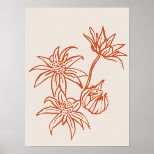 Coleção de poster de arte natural