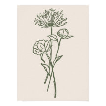 Coleção de poster de arte natural