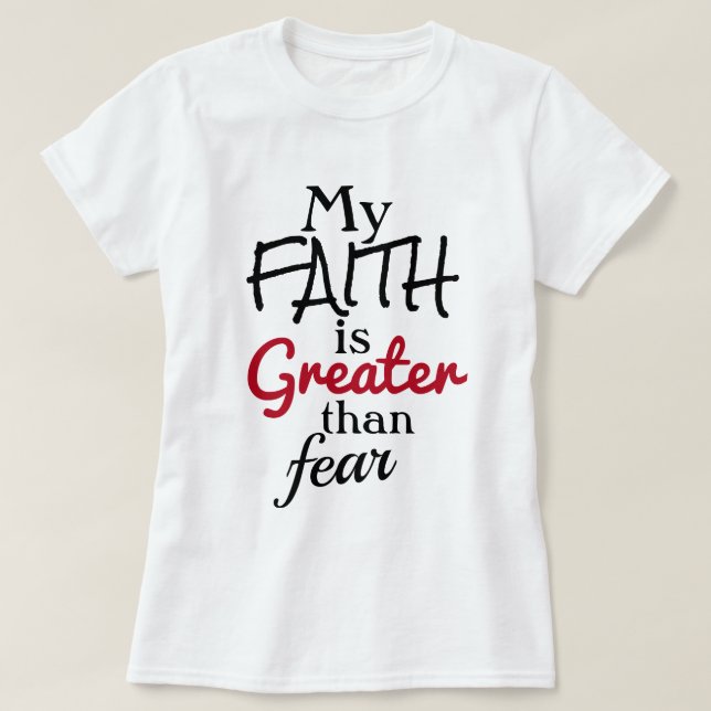 Coleção de Presentes de Fé - Camiseta (Frente do Design)