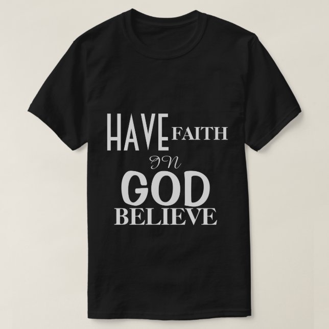 Coleção de Presentes de Fé - Camiseta (Frente do Design)