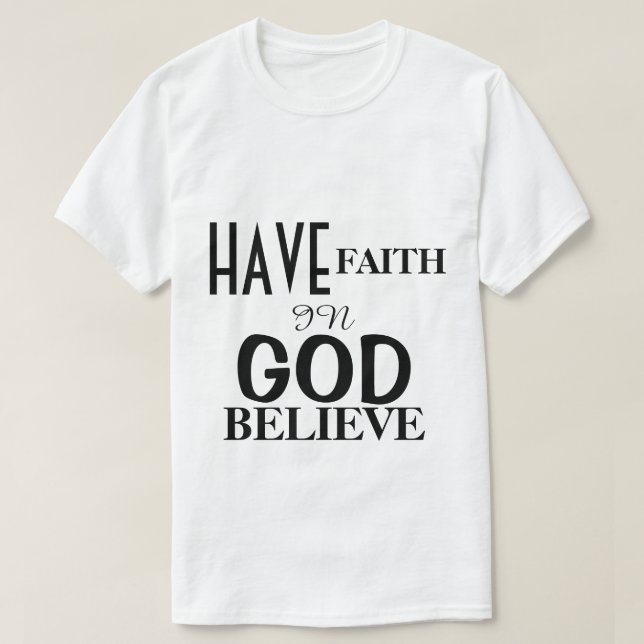 Coleção de Presentes de Fé - Camiseta (Frente do Design)