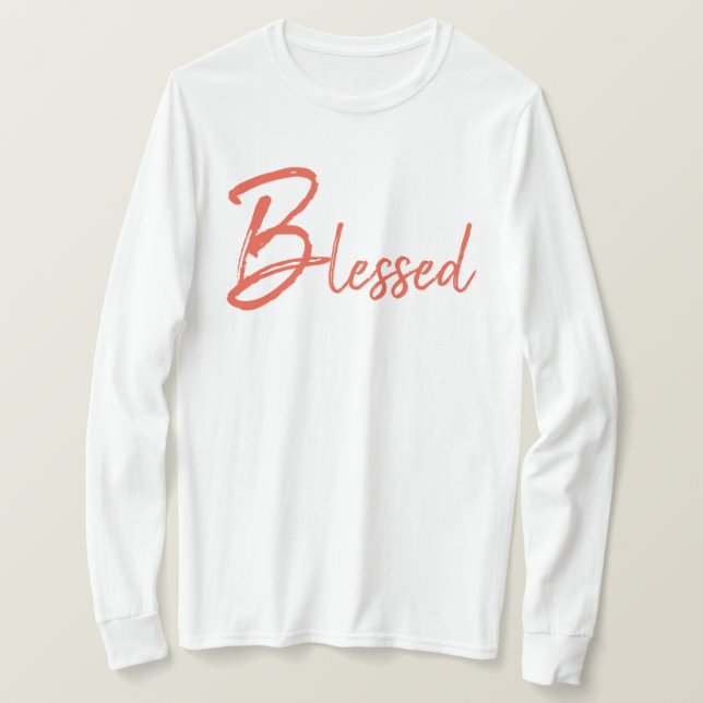 Coleção de Presentes de Fé - Camiseta Feminina (Frente do Design)