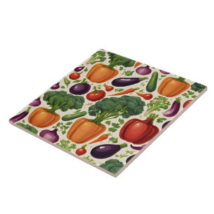 Coleção de tendências de Comida Feliz para Vegetai