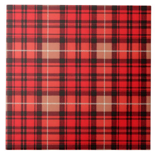Coleção de tendências do Tartan da Xadrez Tradicio