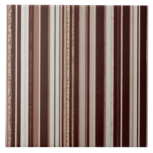 Coleção de Textura de Linen Branco Castanho-Trendy (Frente)