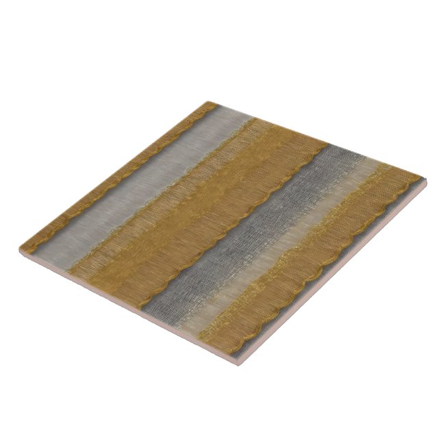 Coleção de Textura Dourada de Luxo de Prata Modern (Lateral)