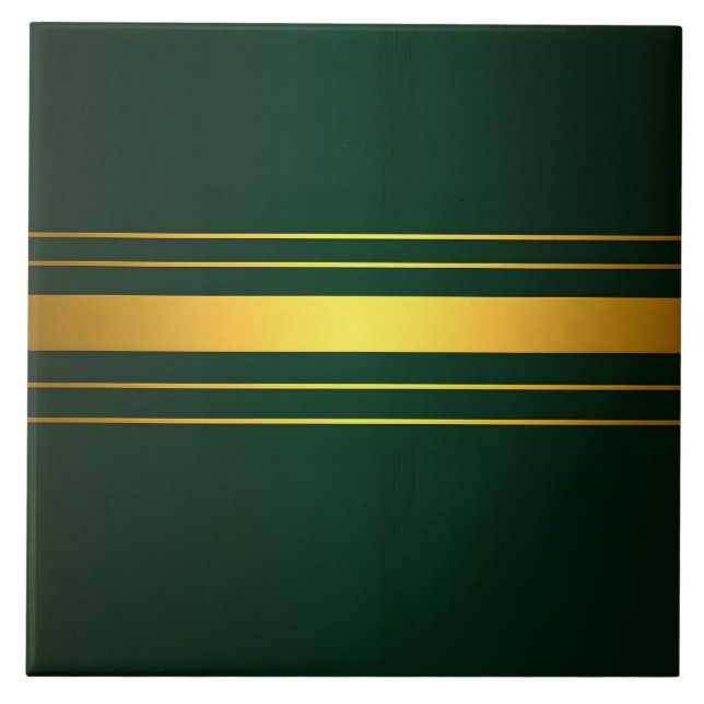 Coleção de Textura Dourada de Luxo Verde Trendy (Frente)