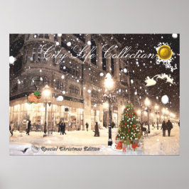 Coleção de vida na cidade nº 4, papel de Poster de