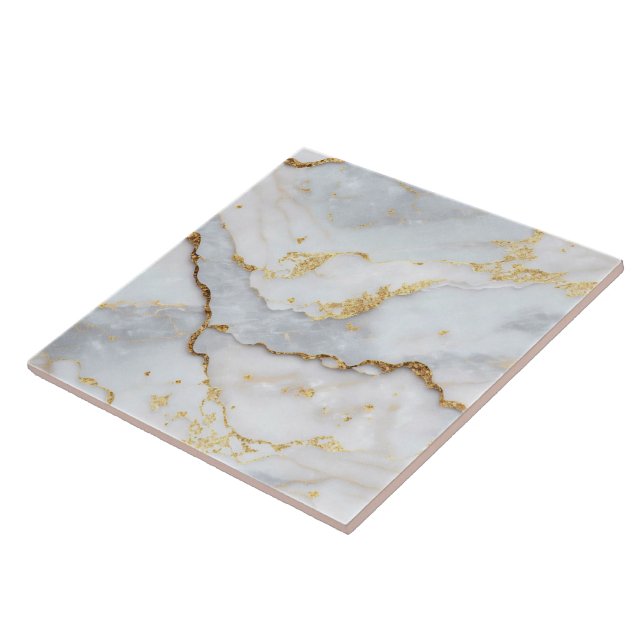 Coleção Dourada de Agate de Marble Moderno (Lateral)