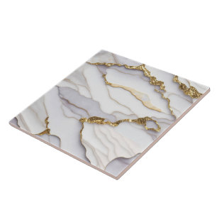 Coleção Dourada de Agate Marble Popular