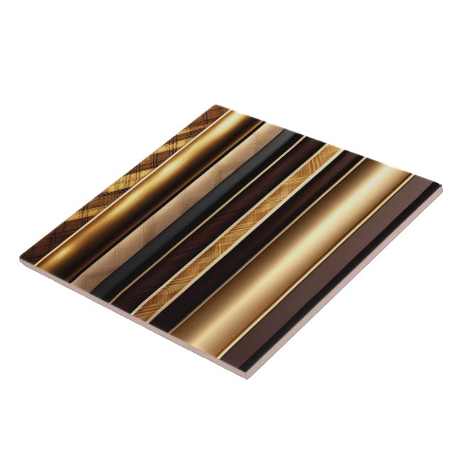 Coleção Dourada Trendy Wood Art Lamperia (Lateral)