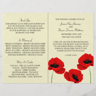 Coleção floral do casamento das papoilas vermelh