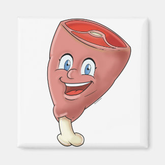 Coleção Imã de geladeira de Cartoons | Carne