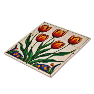 Coleção Linda de Tulipas Modernas
