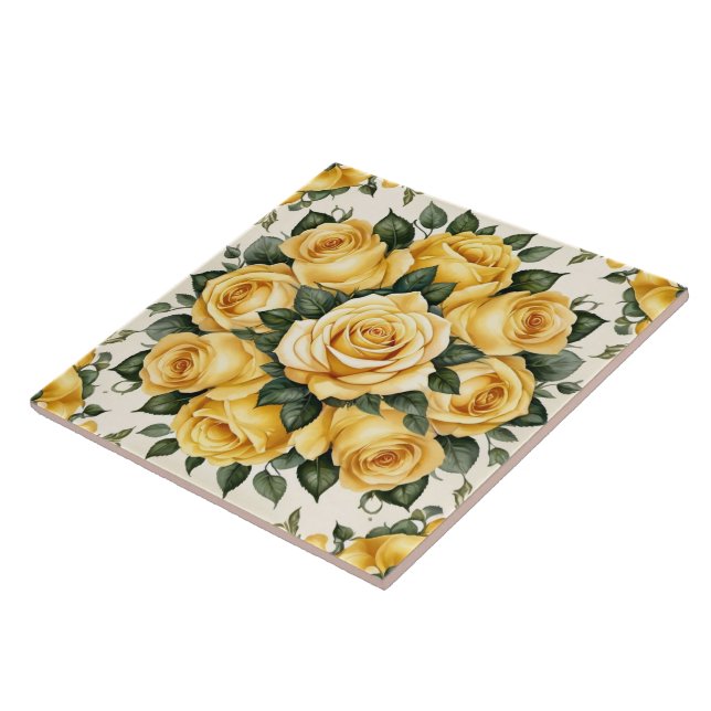 Coleção Lindo de Rosa Amarela Trendy (Lateral)